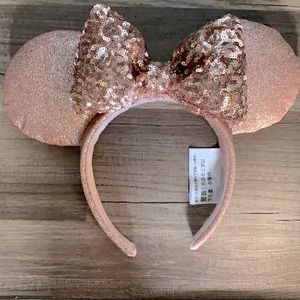 Rose gold Mickey ears